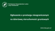 Ogłoszenie o przetargu